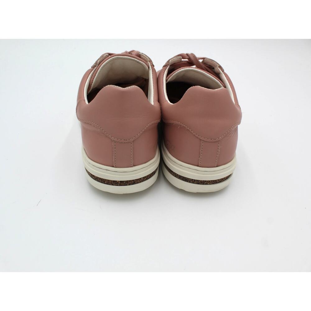 Birkenstock Bend Low Sneaker 40 Womens 9 Pink Leather Lace Up Comfort Minimalist - Picture 4 of 10